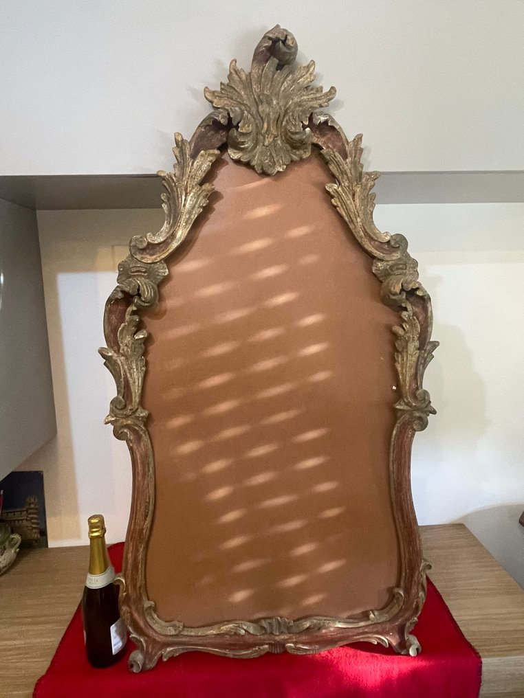 Ram - Skulpterad och guldbelagd venetiansk glas #1.0