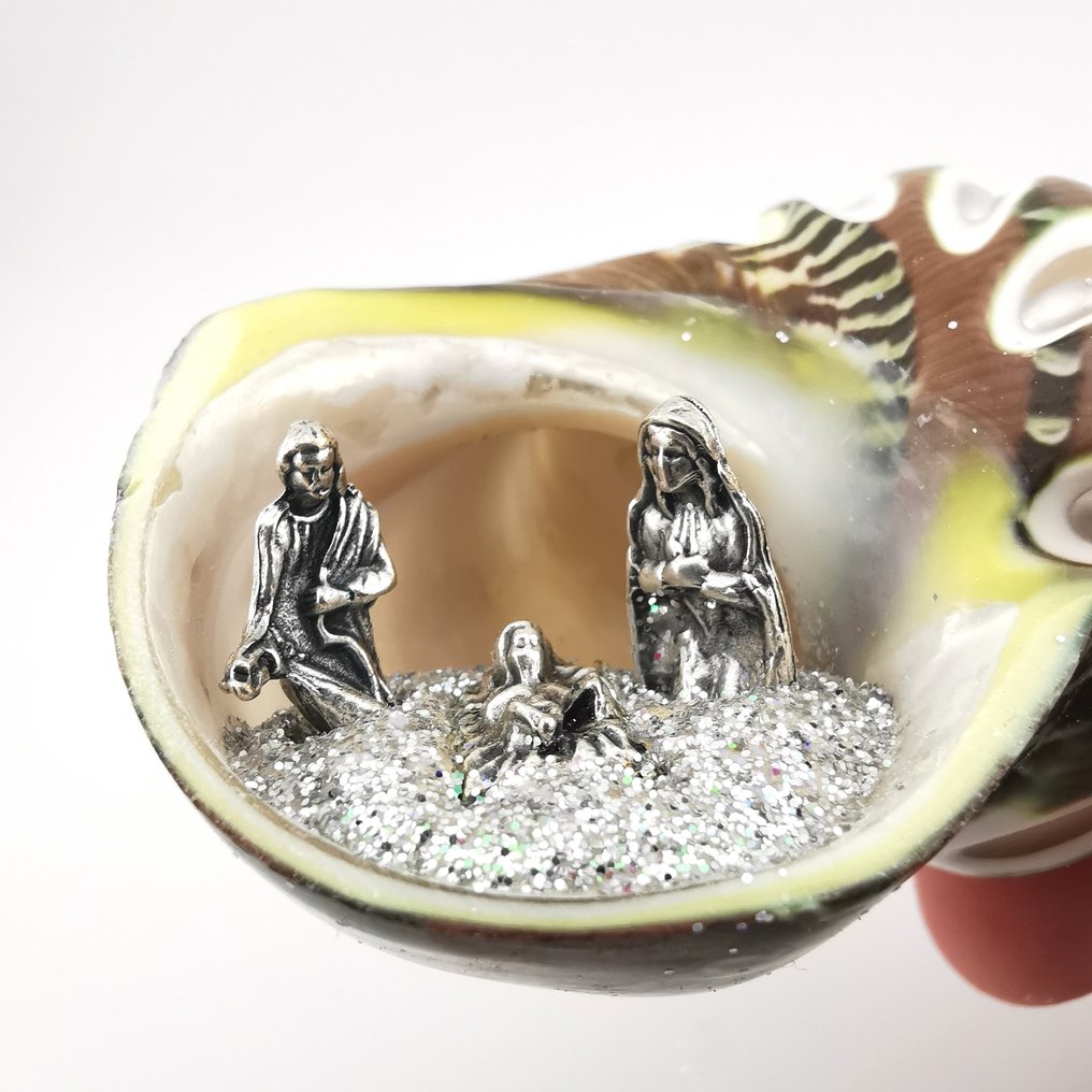 Nativity scene - Shell - Italian craftsmanship #3.2