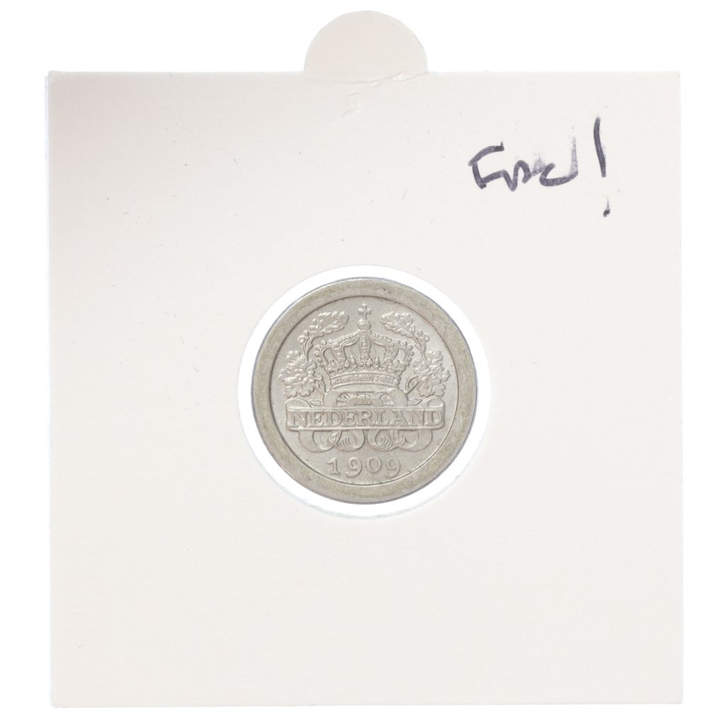 Netherlands. Wilhelmina. 5 Cents 1909 (No Reserve Price) #1.0