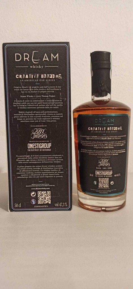 Death's Door Creative Blend No.1 & No.2 - Dream Whisky - 50 cl - 2 flasker #2.1