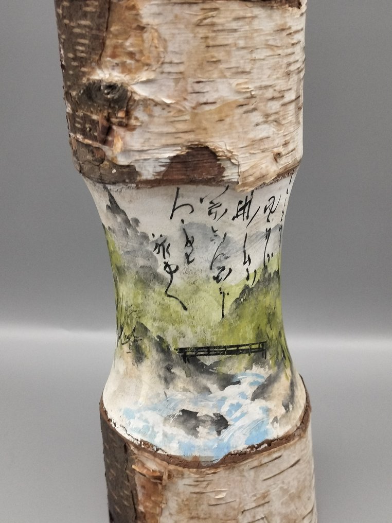 2 μεγάλες δημιουργικές ιαπωνικές κούκλες κοκεσχί. - Ξύλο - Ιαπωνία - Shōwa period (1926-1989) #4.3