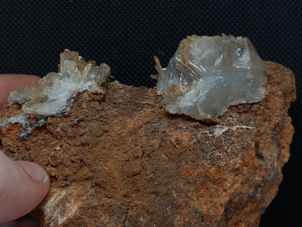 Barite Cristalli su matrice - Altezza: 3.3 cm - Larghezza: 10 cm- 219 g - (1) #2.1