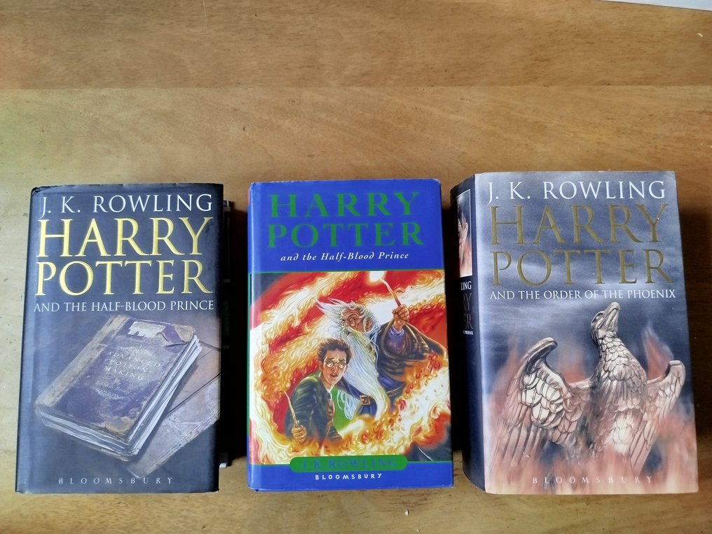 J.K.Rowling - Harry potter and the order of the Phoenix + the half blood prince (1ere édition) - 2003 #1.0