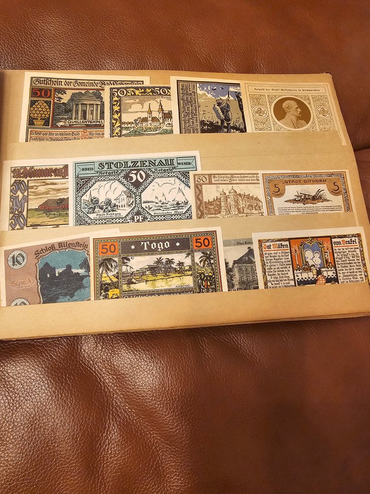 德国. - 400 Notgeldscheine 1914-1924  (没有保留价) #1.0