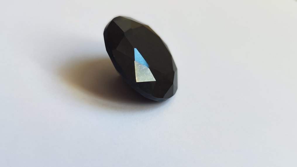 1 pcs Diamant (Farvebehandlet) - 48.77 ct Sort - Ikke specificeret i laboratorierapporten - Instituto Gemólogico Español (IGE) #1.0
