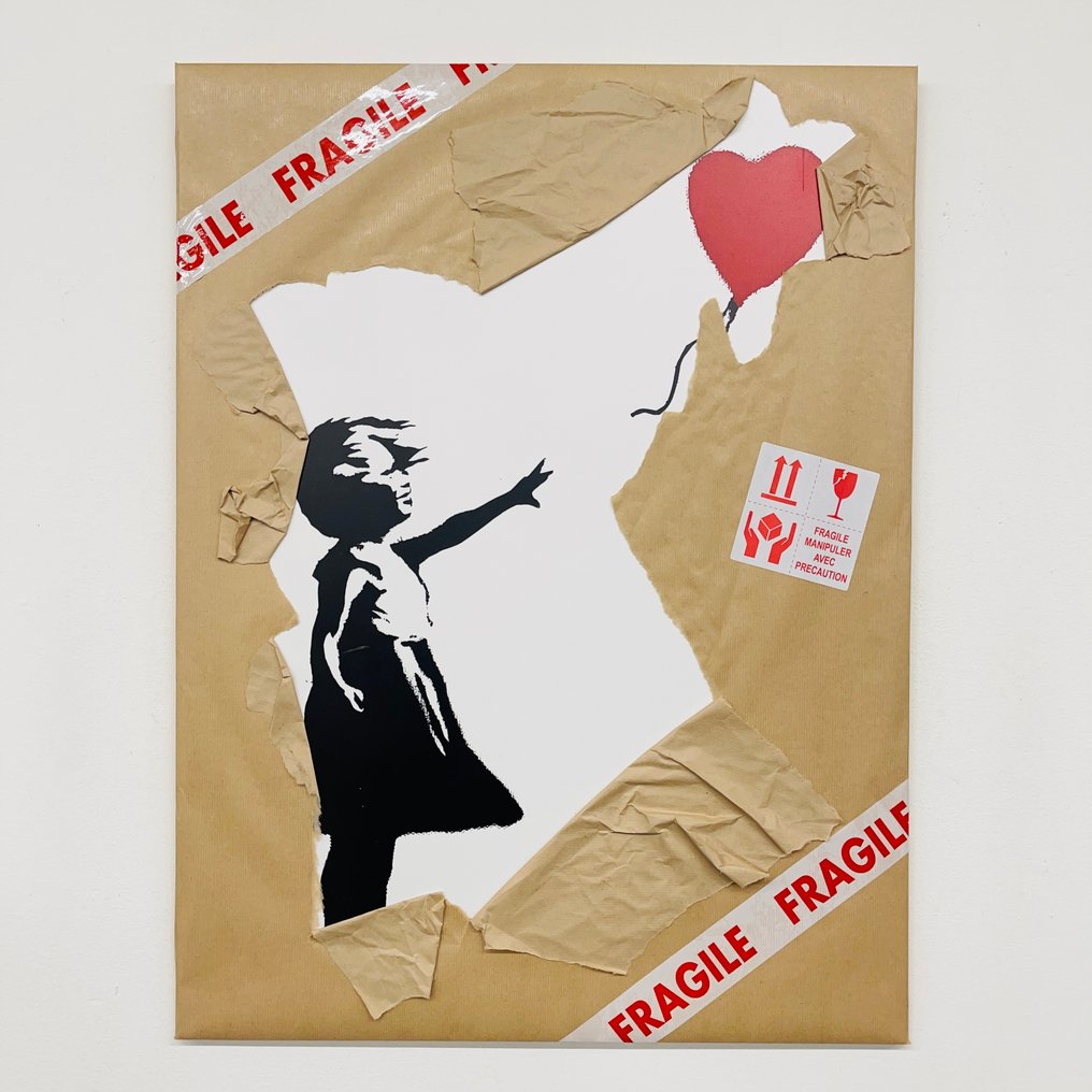 AIIROH - Escape From The Museum - Girl With Ballon by Banksy #1.0