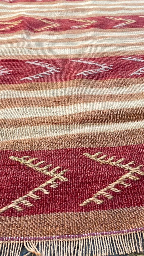 Sivas - Χαλί διάδρομος - 272 cm - 74 cm - Ράβδωτος χειροποίητος διάδρομος #3.2