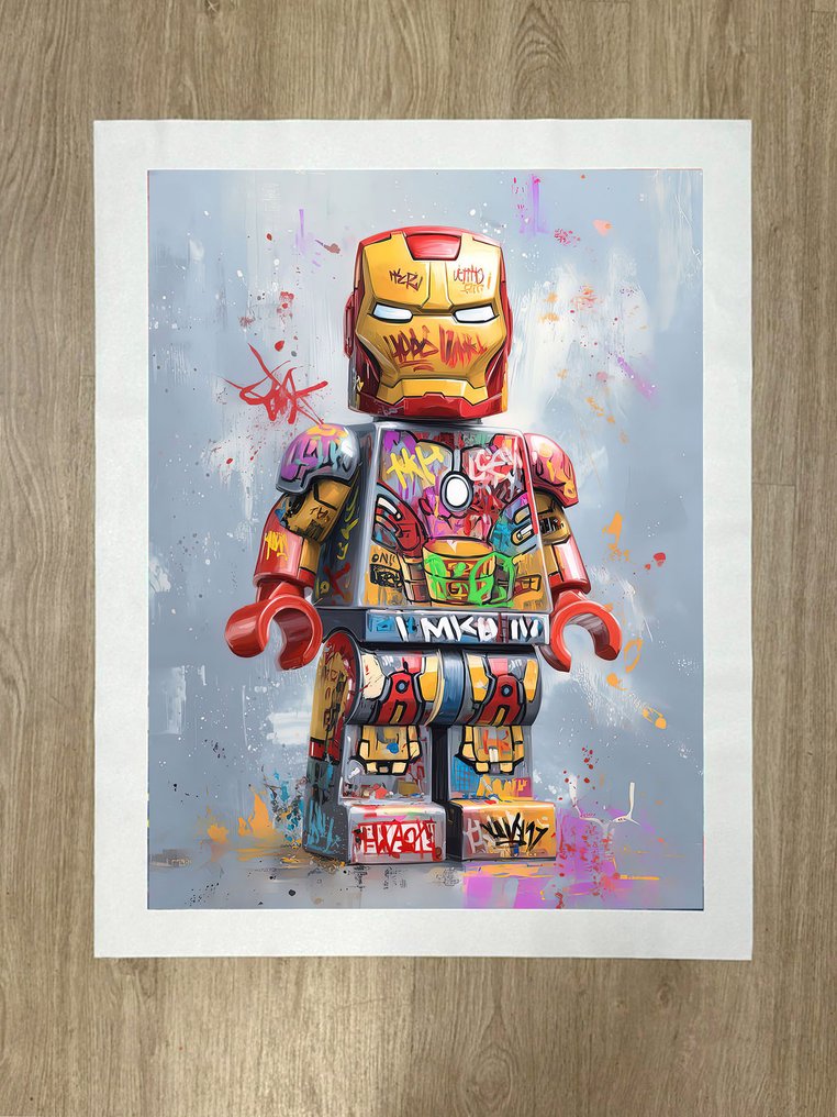 Canvas Fit - Alberto Ricardo - Iron man, el poder del fuego #1.0