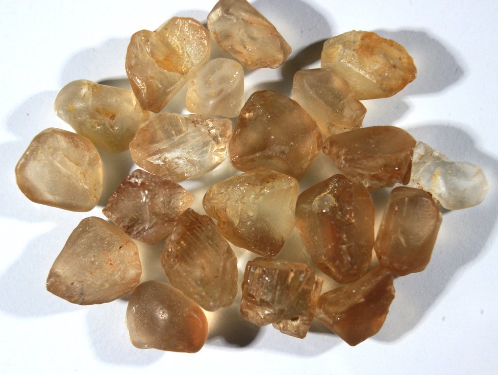 未加工的黄玉水晶 收藏- 30.9 g #1.0