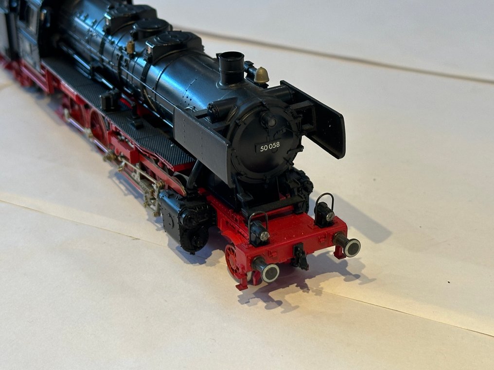 Fleischmann H0 - 4175 - Locomotiva a vapore (1) - BR 50 058 - DB #4.3