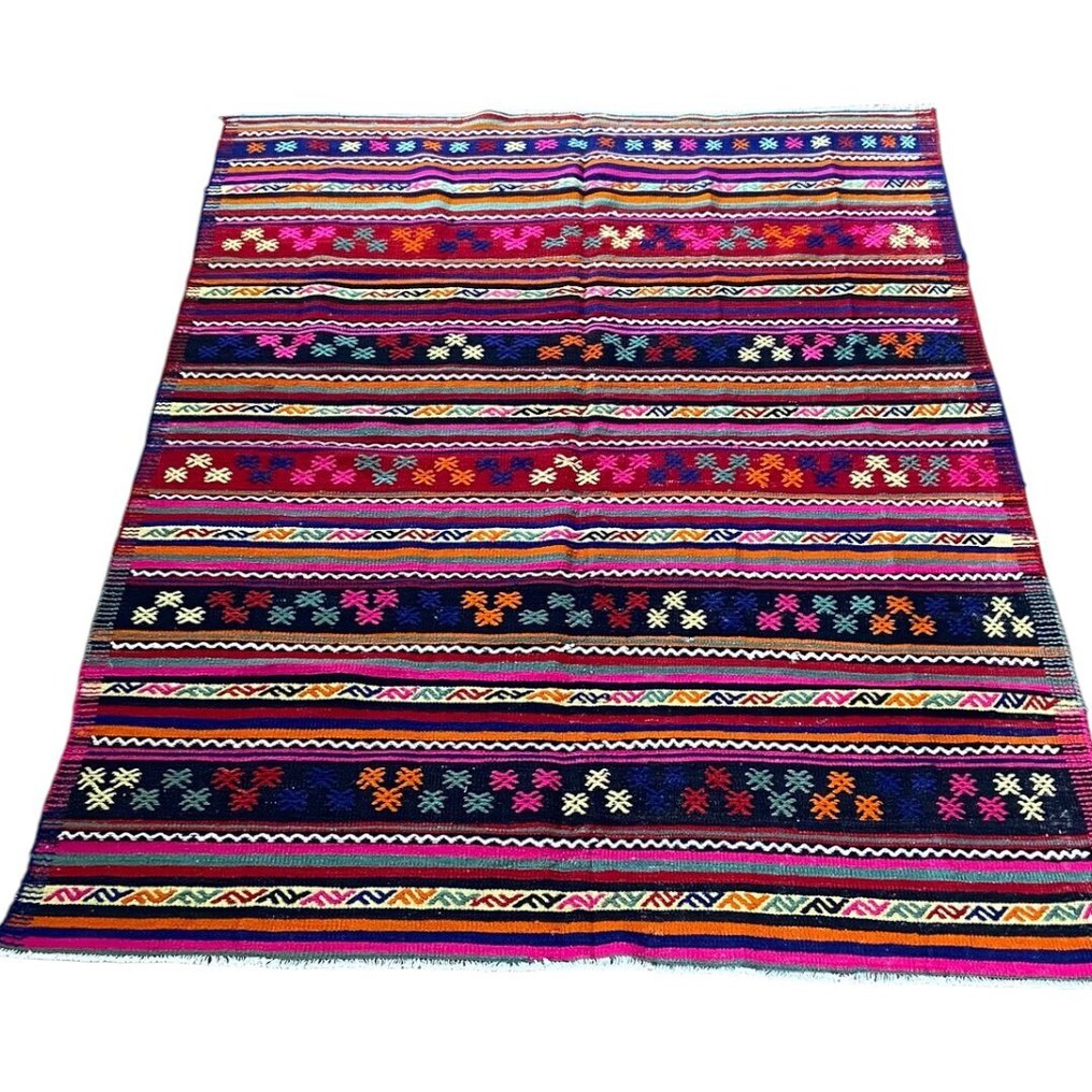 Cicim - 小地毯 - 220 cm - 168 cm - 手工编织羊毛 Cicim #1.0