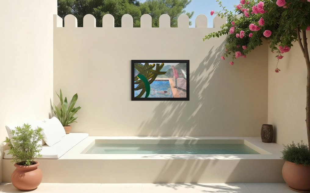 RINGER - Hockney Pixel 1/1 Toile Large #3.2