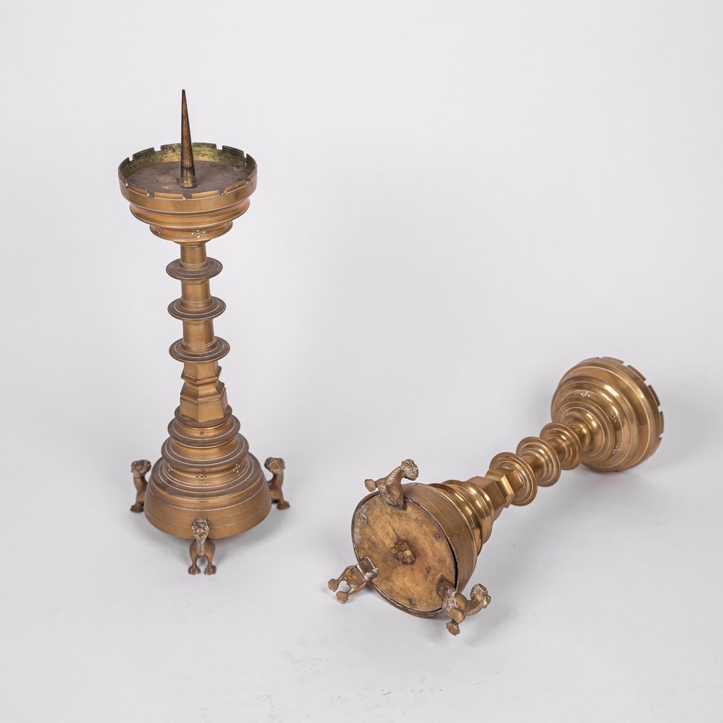 Set of bronze candlesticks Brom Utrecht - Bronze - 1850-1900 #4.3