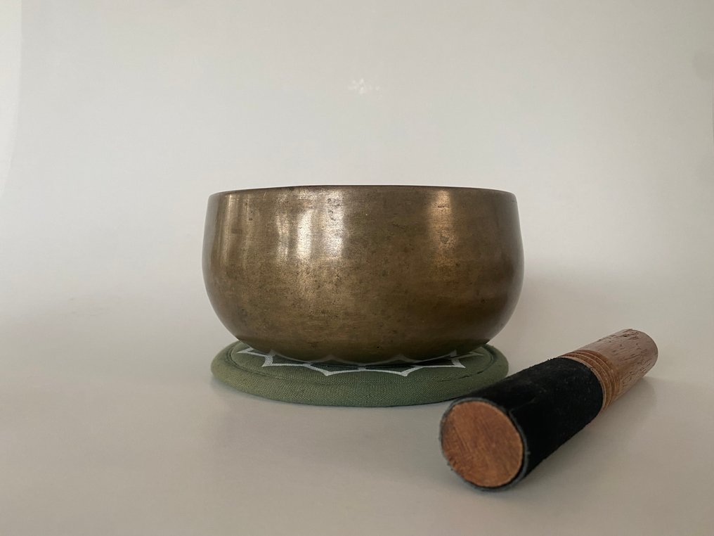 Antique Singing bowl (3) - Bronze - 1900-1910 - Remuna #1.0
