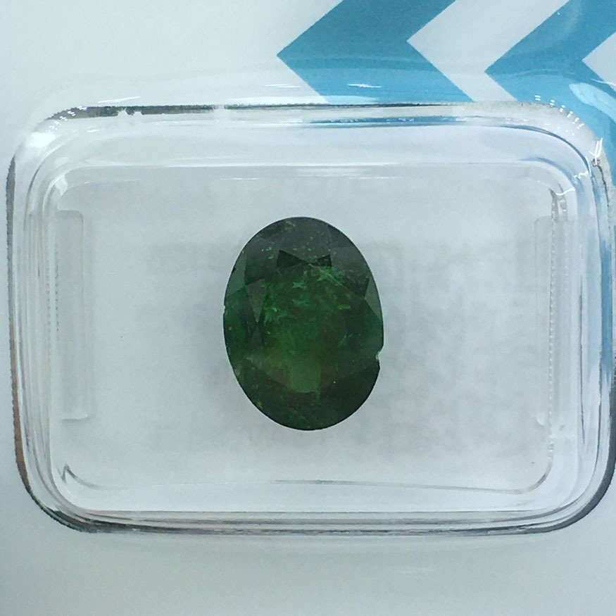 No reserve price - 1 pcs Green Tsavorite - 2.84 ct - International Gemological Institute (IGI) - NATURAL TSAVORITE #1.0