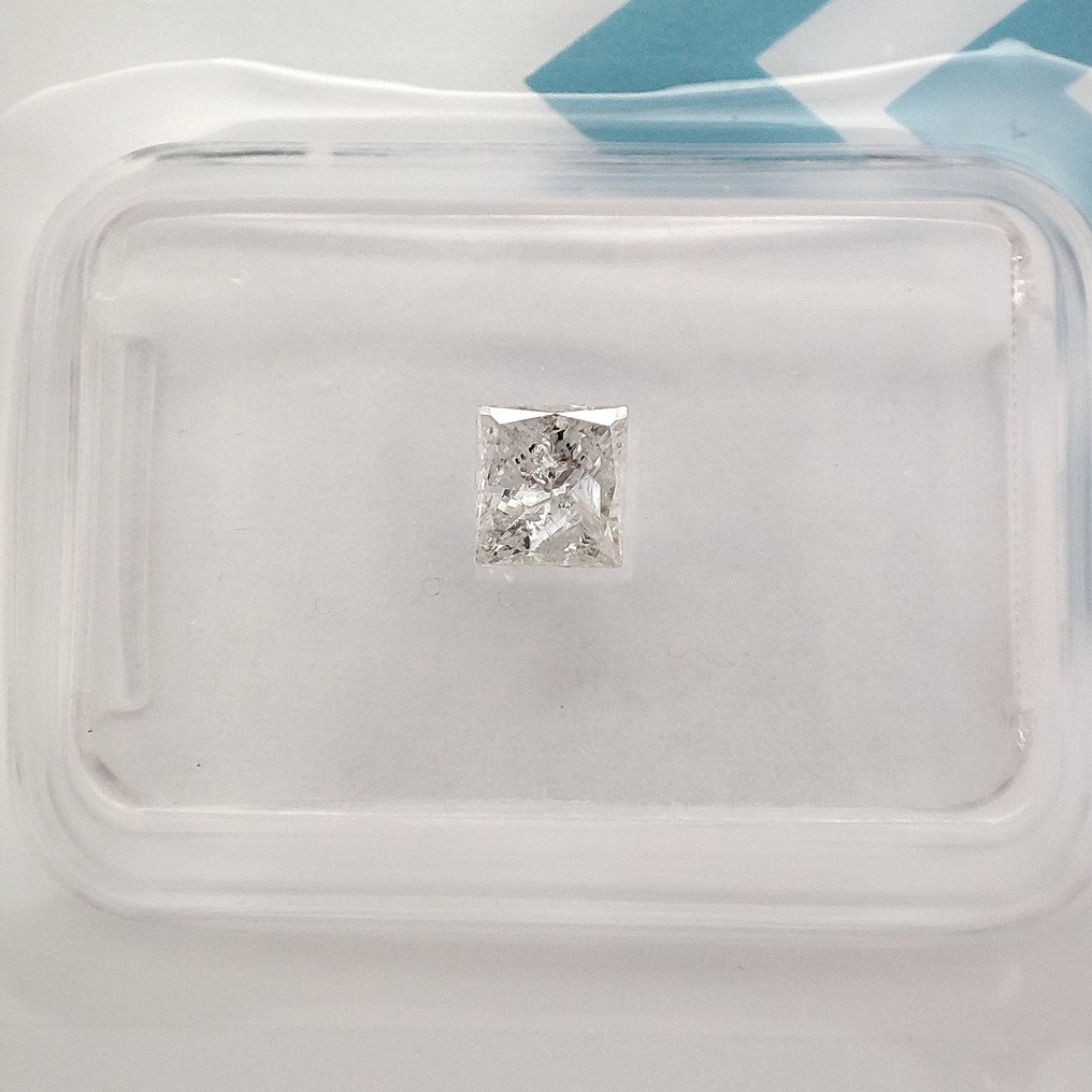 沒有保留價 - 1 pcs 鑽石  (天然)  - 0.41 ct - G - I2 - 國際寶石學院（International Gemological Institute (IGI)） #1.0