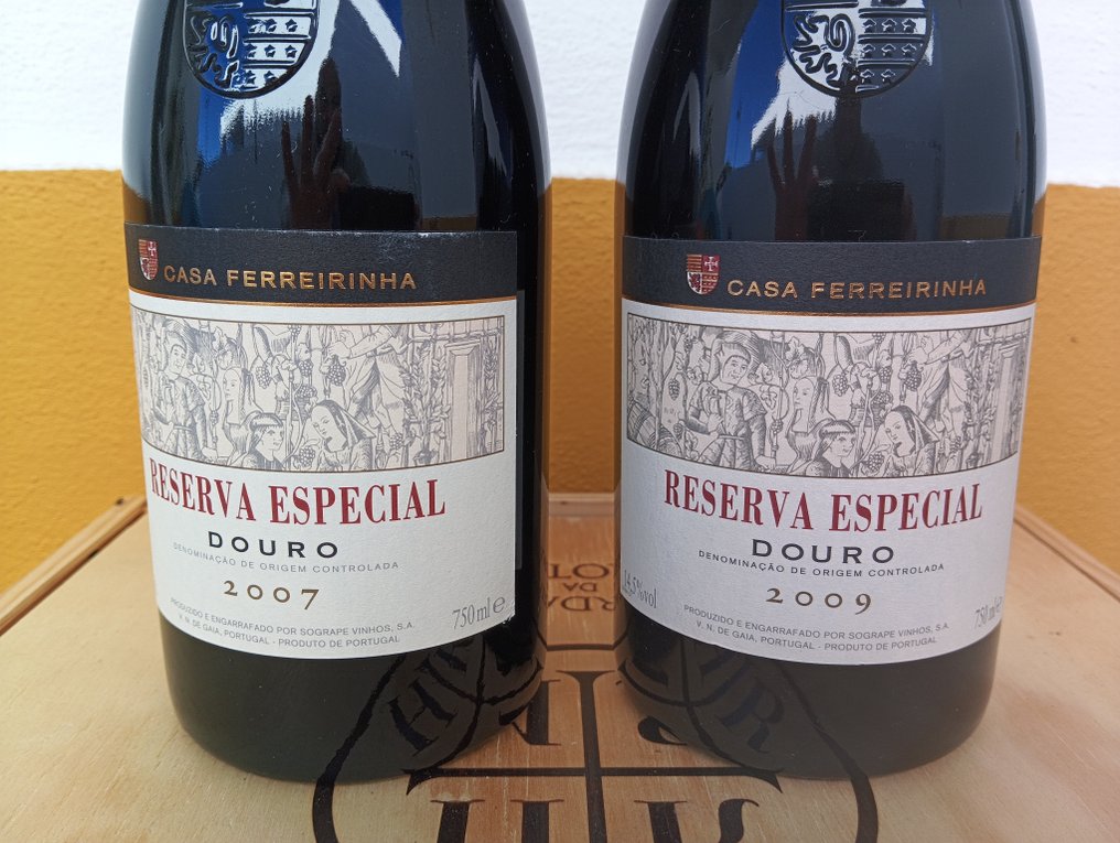 2007 & 2009 Casa Ferreirinha - 杜罗 Reserva Especial, DOC - 2 Bottles (0.75L) #2.1