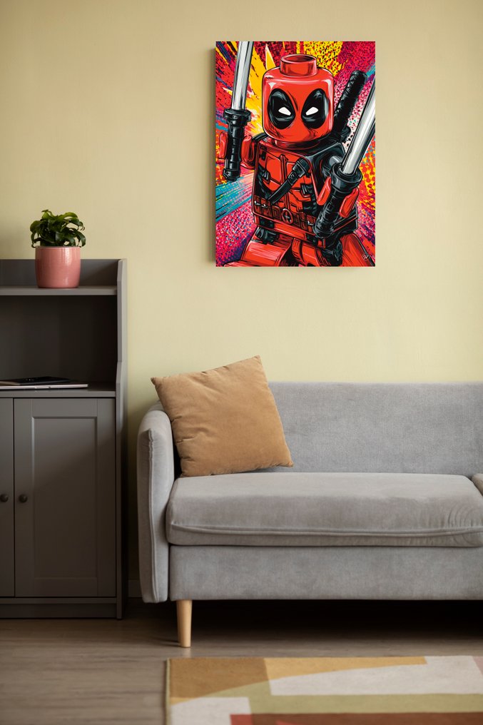SDIMART - Deadpool Lego Style Limited Edition W/COA #3.2