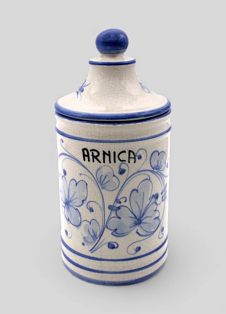 Θεματική συλλογή - Τρίπτυχο από Αλβαρέλλι, Αντίκα Φαρμακεία, Μον. «Άρνικα, Ευκάλυπτος και Πιλοσέλλα» - Πολυχρωμία - Made in Italy - XX sec. #1.0