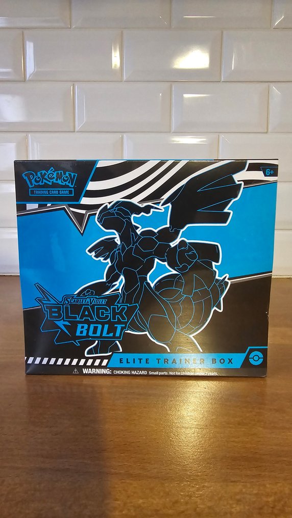 Pokémon - 1 Elite Trainer Box - Black Bolt Elite Trainer Box - Sword & Shield #1.0
