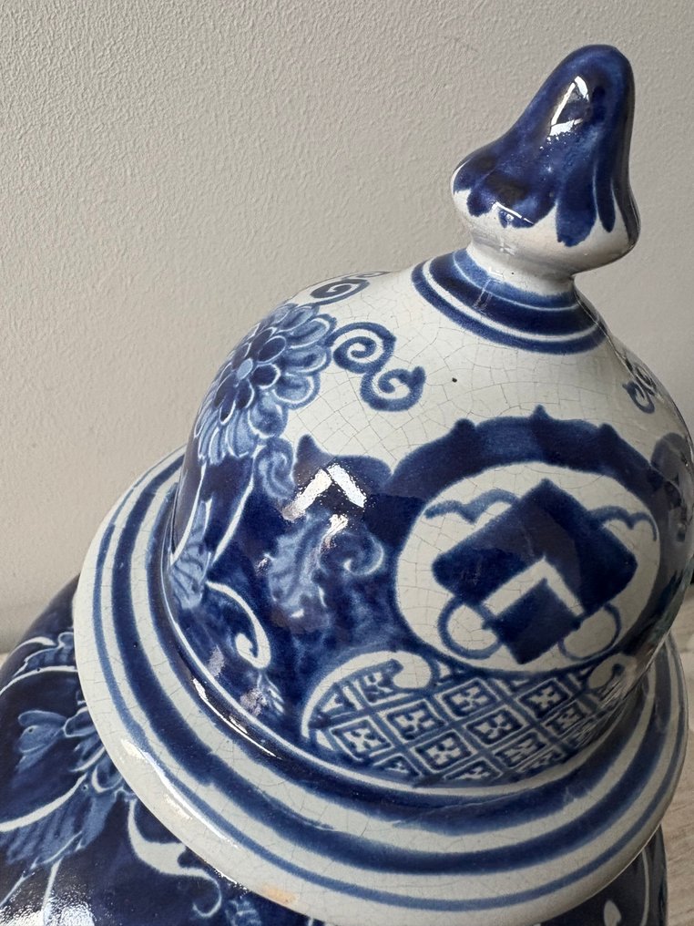 VH - Lidded vase - Ceramic - Delft Antik #3.2