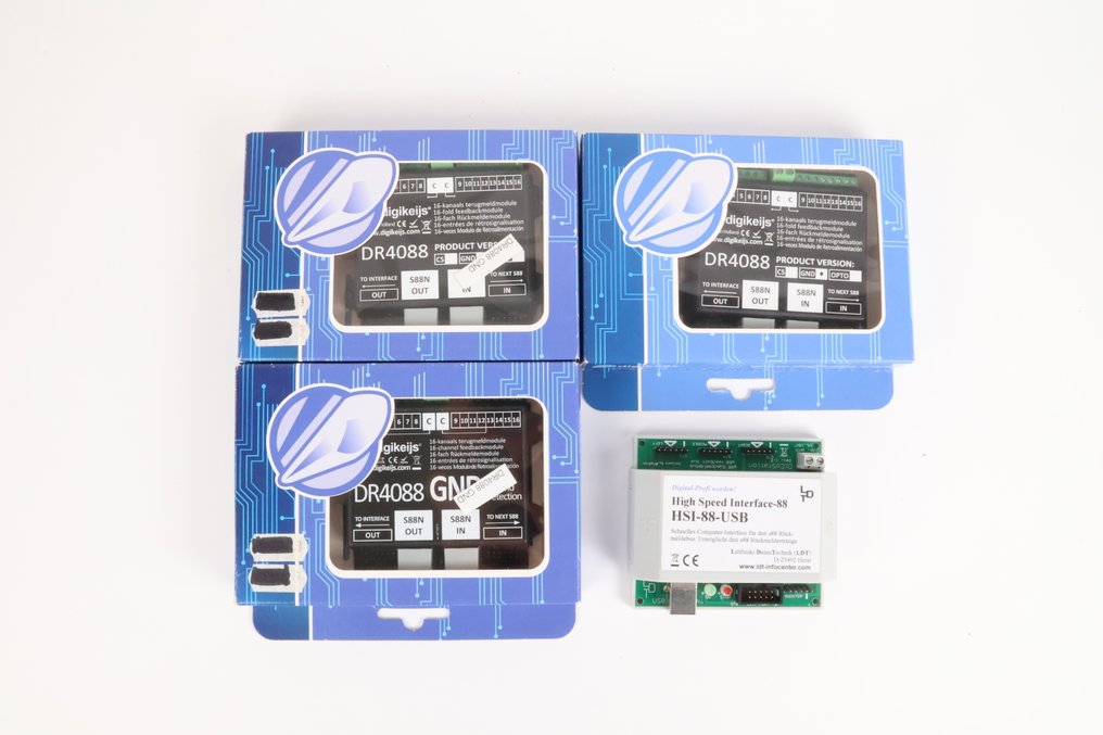 Digikeijs/ LDT H0, N - dr4088/ D25492 - Ηλεκτρονικά (4) - 16 κανάλια decoders #1.0