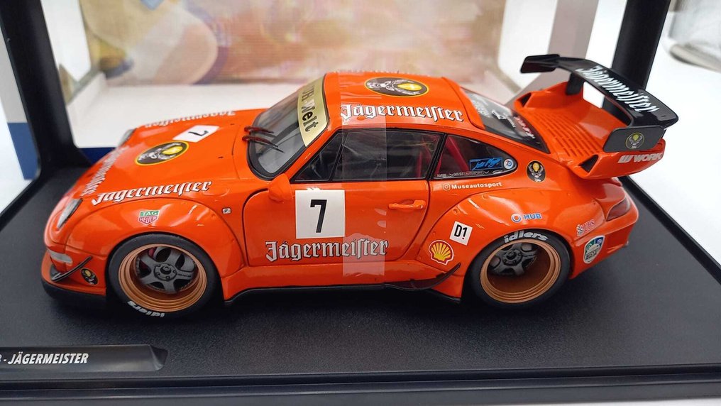 Solido 1:18 - Model car - Porsche RWB Jagermeister 2020 - (cod.E4) #3.2