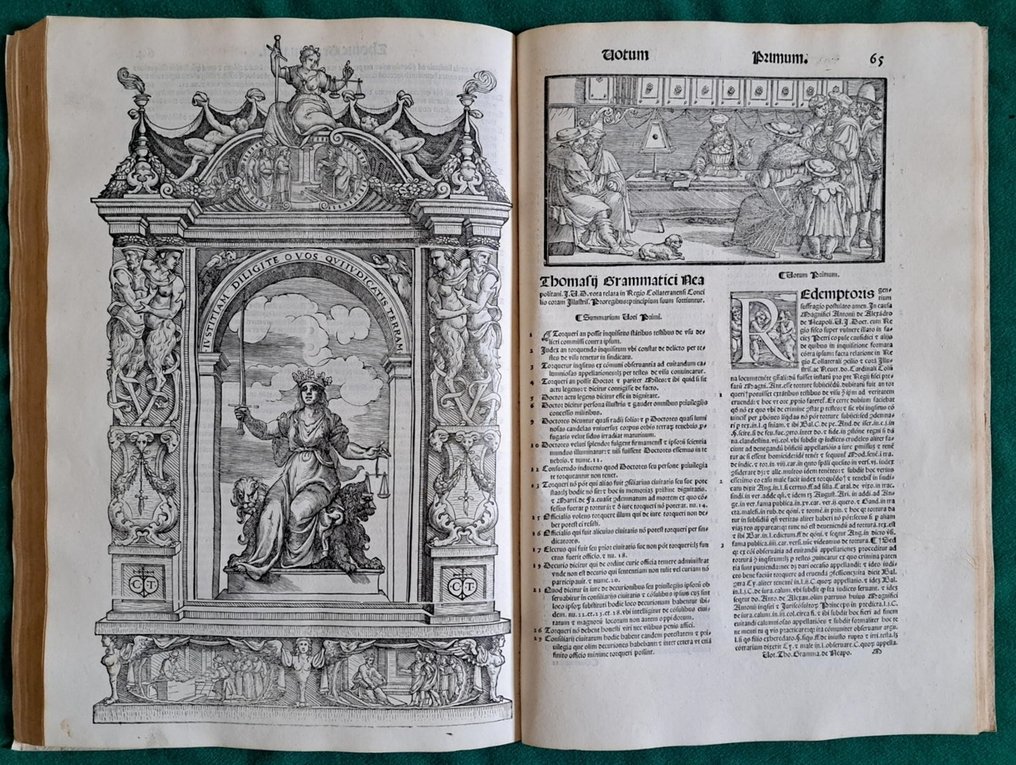 Thomas GRAMMATICUS - Allegationes et Consilia - exceedingly rare - 1542 #1.0