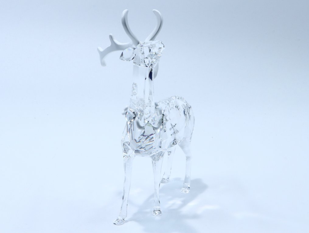 Statuetta - Swarovski Kristal - Kerst hert (Boxed + certificate) - Cristallo #2.1