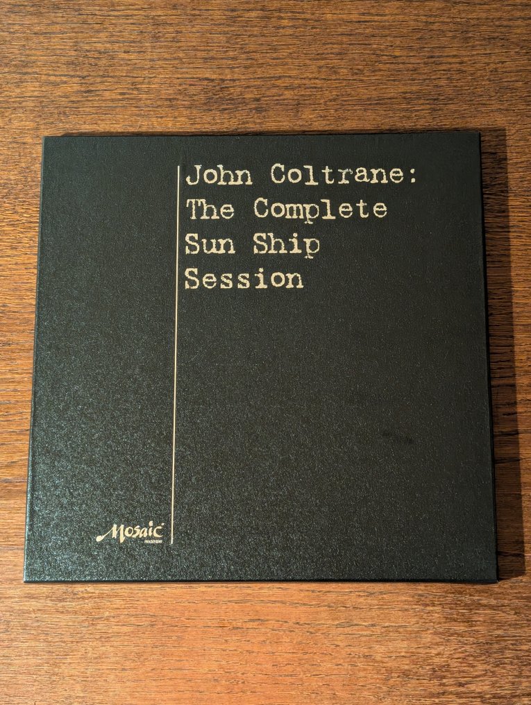John Coltrane - The Complete Sun Ship Session - Mosaic Records Limited Edition Numbered #0493 - LP-boksi - Reissue, 3xLP / Rajoitettu erikoispainos / Numeroitu - 2013 #1.0