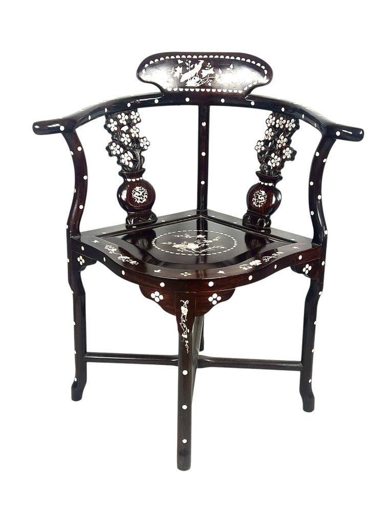 椅 - 木 - 中國 - 19世纪 - 珍珠母 #1.0