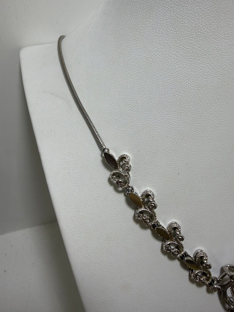 Κολιέ - 18 καράτια Λευκός χρυσός - 0.35ct. tw. Διαμάντι (Φυσικό) #2.1