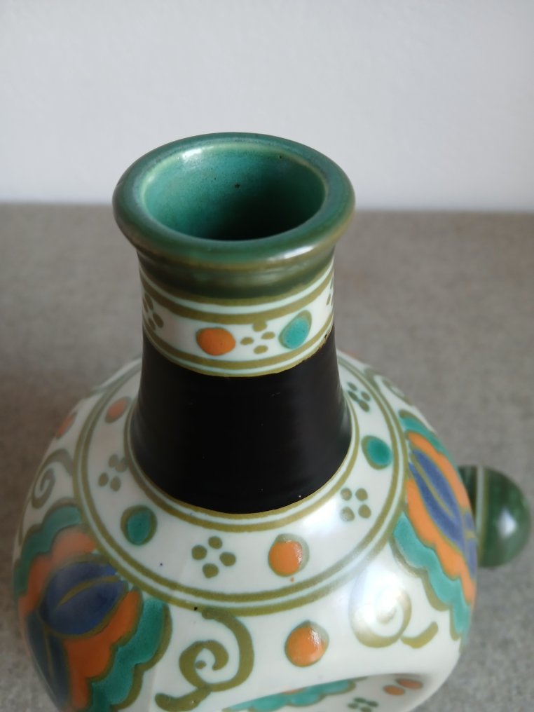 Plateelbakkerij Zuid-Holland - Kande - Fajance - antik keramik karaf #4.3