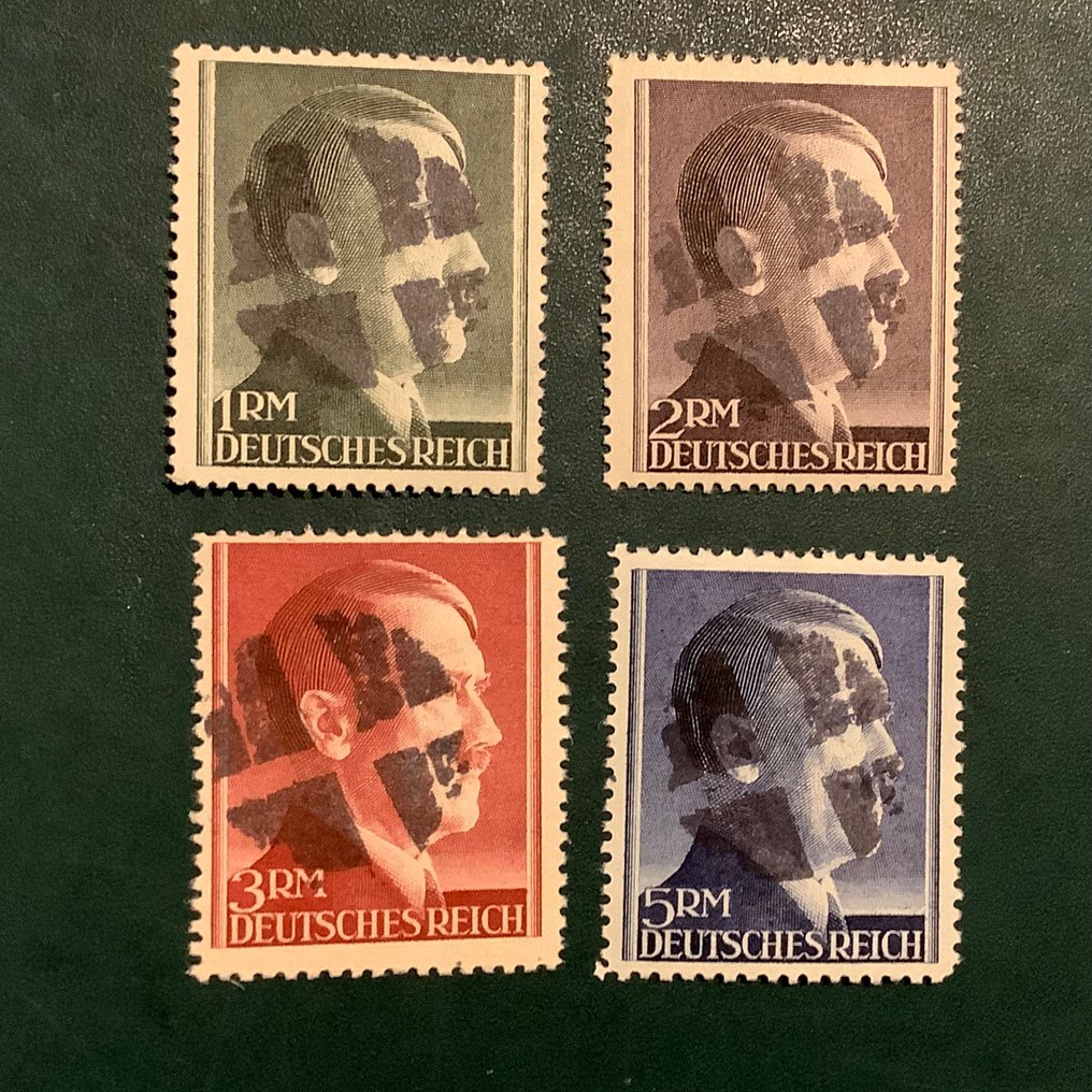 德国 - 本地邮政区 1945 - Hohndorf:经过四个品牌价值的认证 Sturm/Dr dubb - Michel 20/23 #3.2