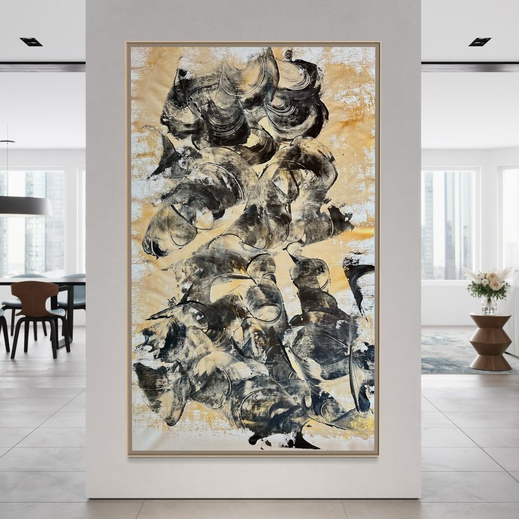 Timo Wedell - Goldene Tage Abstract - XXL #3.2