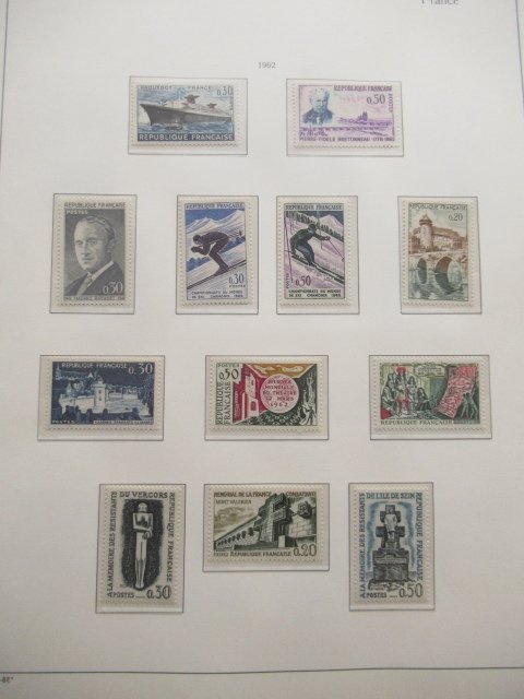 France 1961/1979 - Superb collection seemingly complete within a KABE album. #4.3