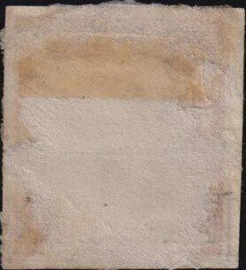 意大利古國-薩丁尼亞 1861 - IV^ Em. 40 c. 红色朱红色,配有4条Sass 16Da VAR大边框的取景线,已使用,Spl。 #1.0