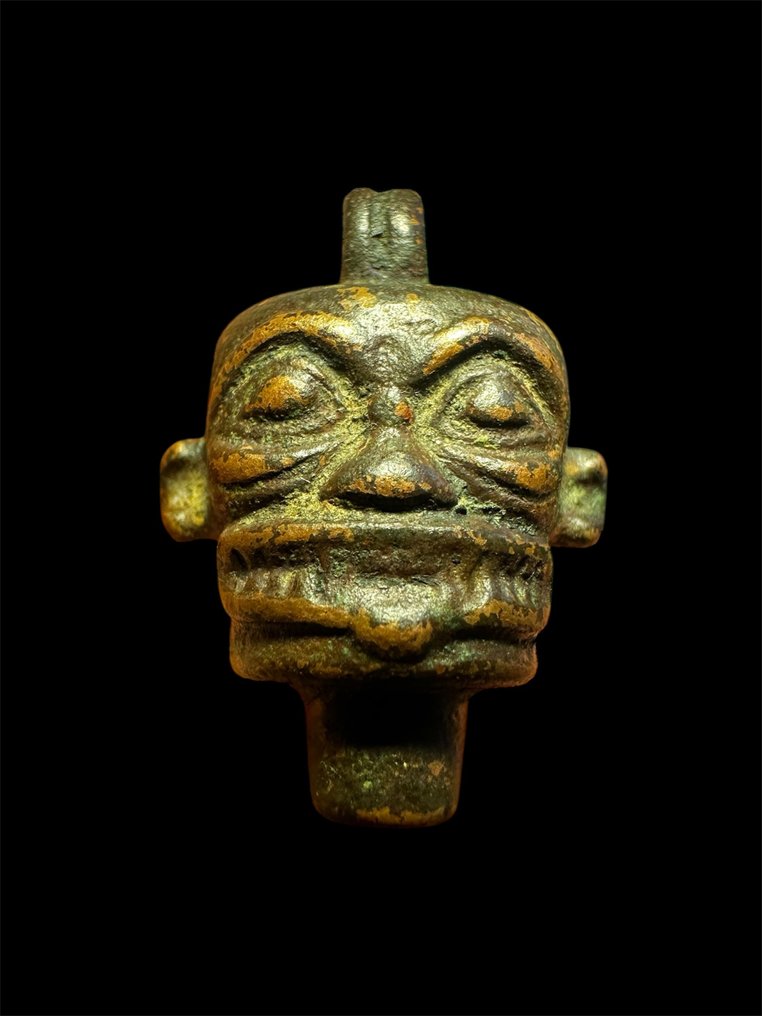 assyrian pazuzu Bronze Amulet - 22 mm #1.0