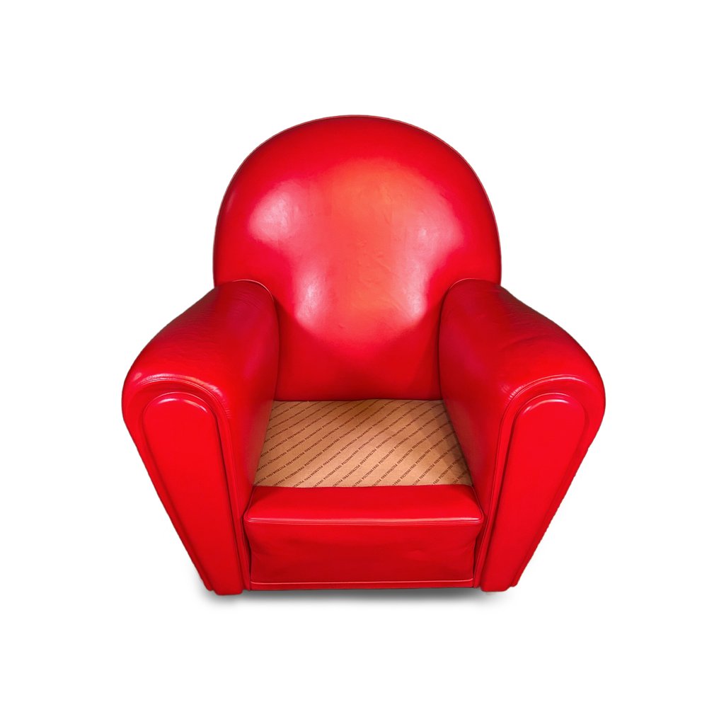 Poltrona Frau - Armchair - "Vanity Fair" – Numbered copy no. 10927 with original tags – Limited edition – Italy - Leather - Copy No. 10927 #4.3