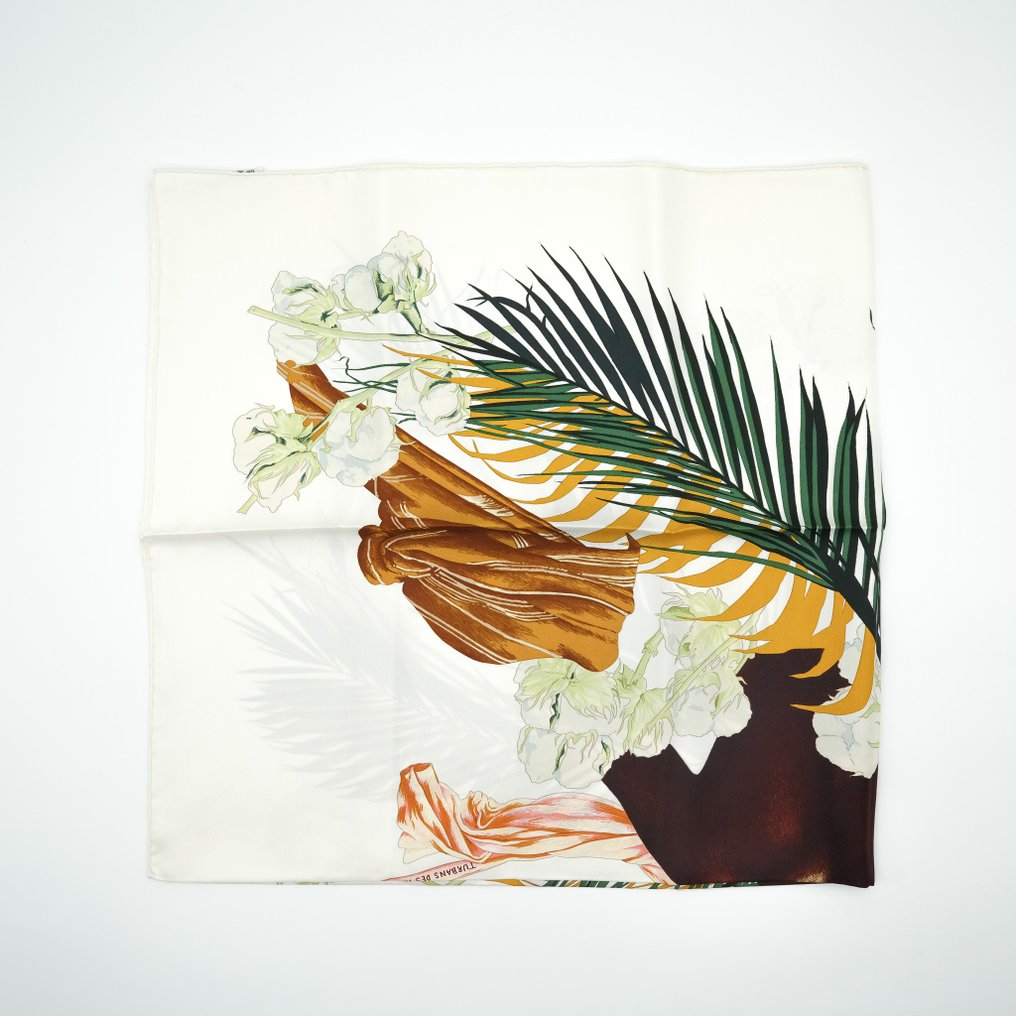 Hermès - Turbans des reines - Écharpe #1.0