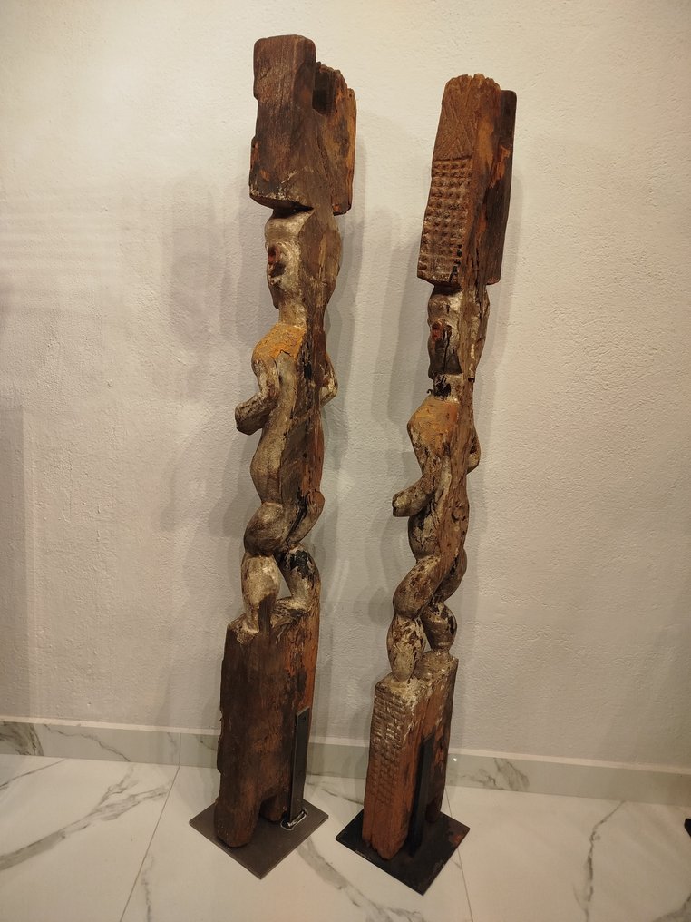 Ζεύγος τελετουργικών γλυπτών Tsogo του Gabon - Tsogo - Γκαμπόν #3.2