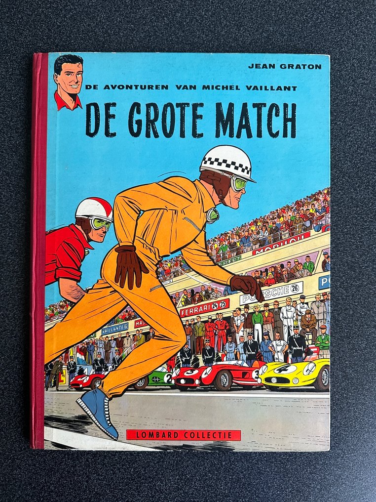 Michel Vaillant 1 - De Grote Match - 1 Album - First edition - 1959 #1.0