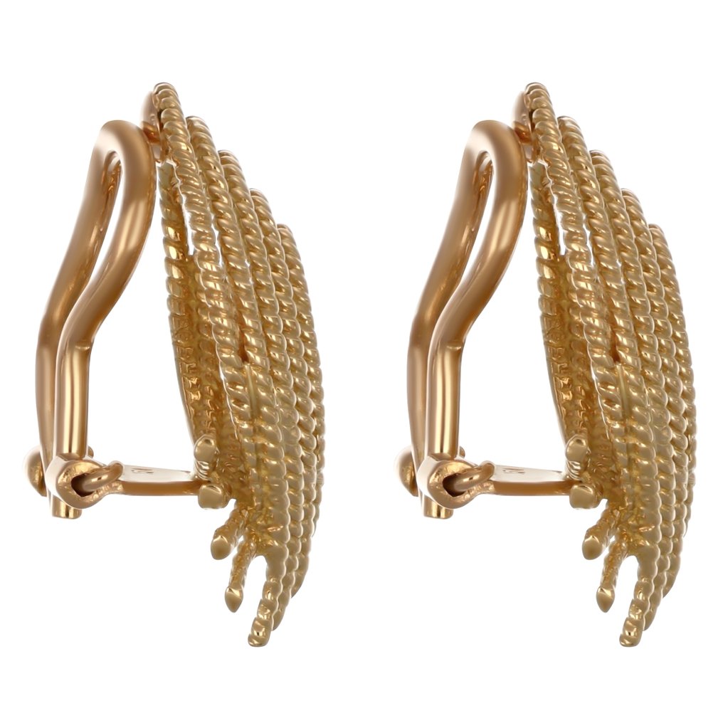 Drop fülbevaló - 18 kt. Sárga arany #4.3