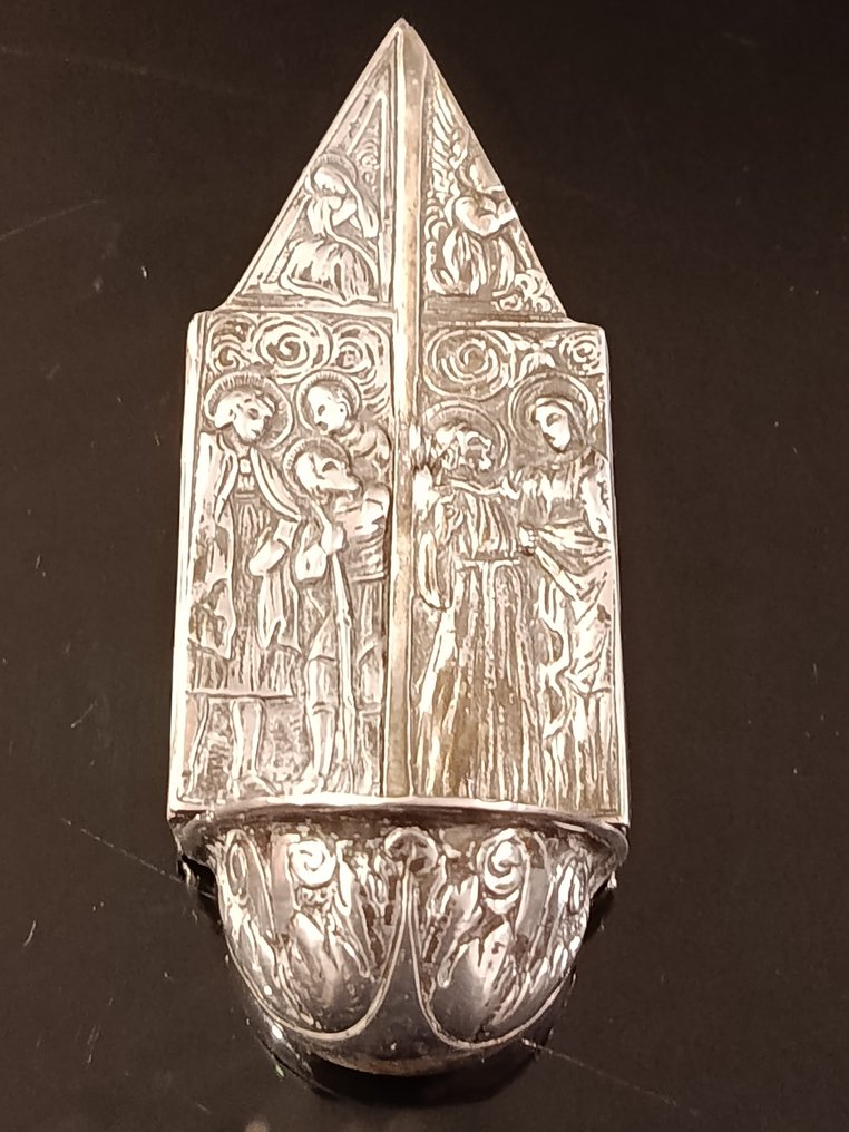  Holy water font - Punzone " K " Argento 800 Stellina 1280 MI - 1960-1970  #2.1