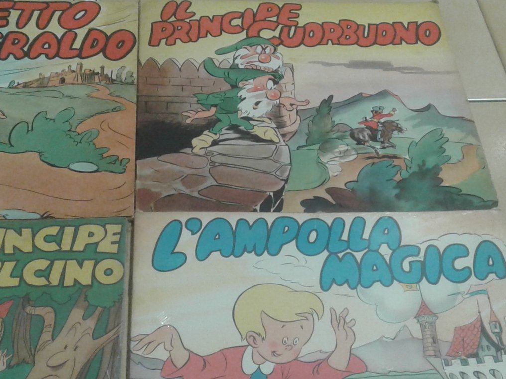 Fiabe Audace Supplemento al Tex - n° 1/6 completa coll. trifoglio-Galep - 6 Comic - 1954 #2.1