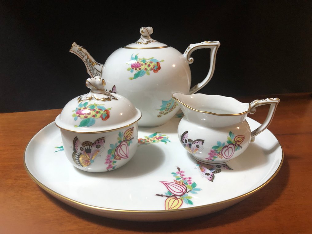 Herend - disegno P R A - Tea service (4) - PRA - Porcelain #1.0