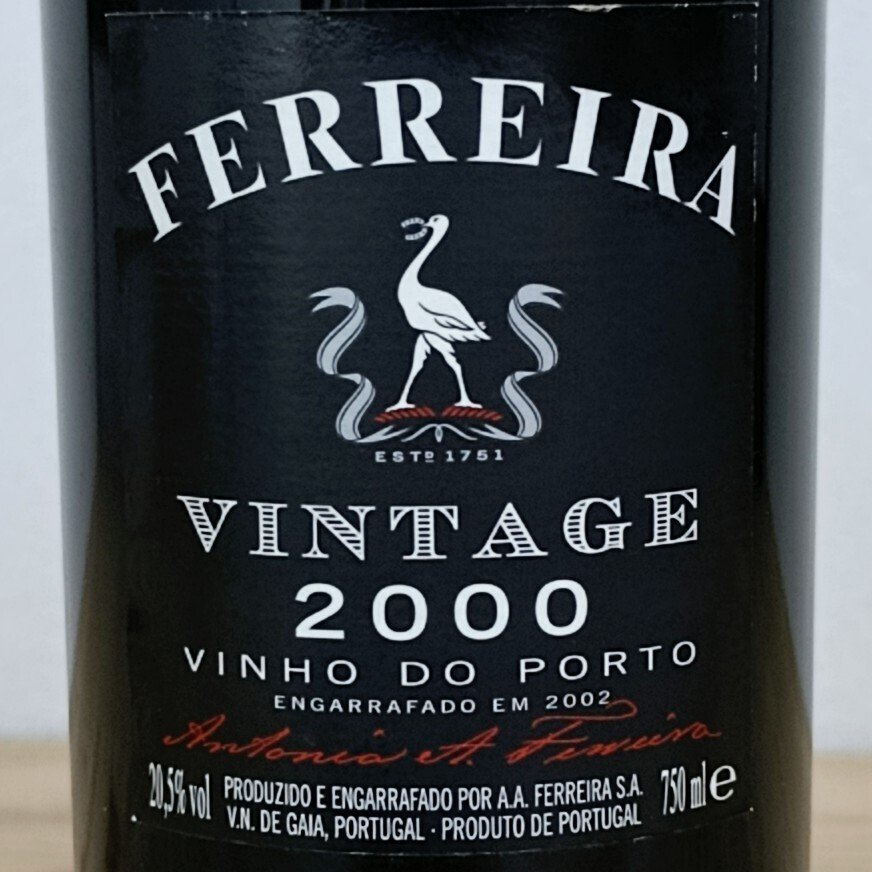 2000 Ferreira - Vintage Port -  Douro  - 1 Bottle (0.75L) #1.0