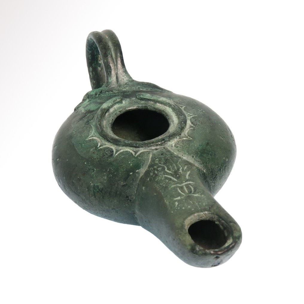 古罗马 黄铜色 油灯与火坛 #3.2