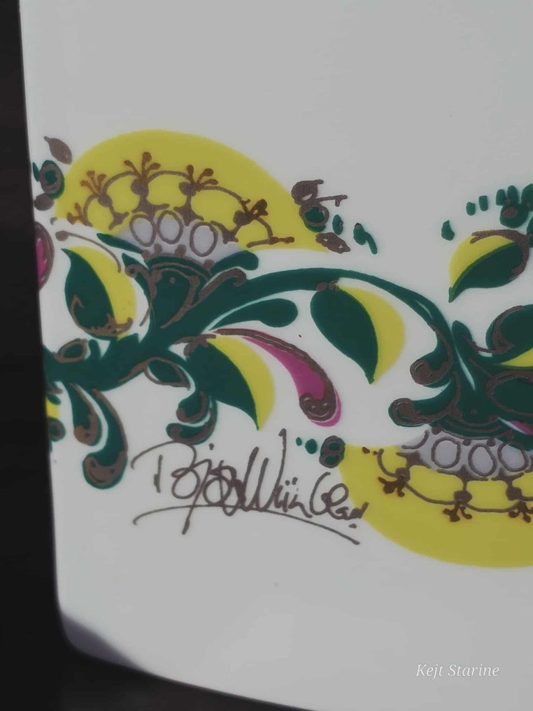 Rosenthal - Bjorn Wiinblad - Vase -  1001 night  - Porcelain - Rosenthal vase by Bjorn W #3.2