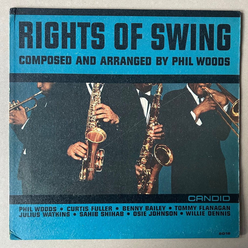 Phil Woods - Rights Of Swing (1st Mono!) - Single Vinyl Record - 1st Mono pressing - 1961 #1.0